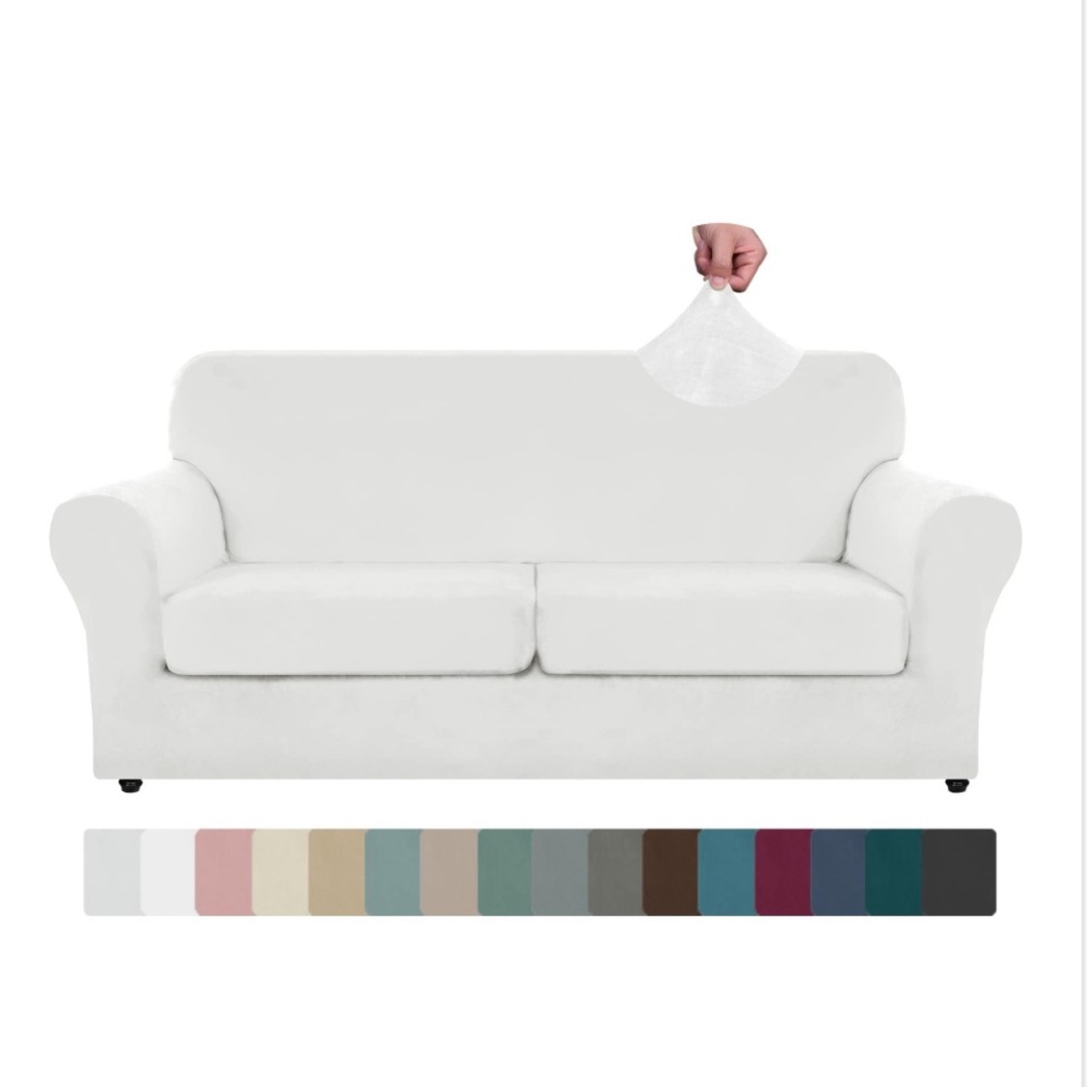 Classic White Sofa Protector